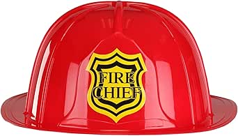 Fire Hydrant Adult Costume Hat - Funny Firefighter Dress Up Headgear