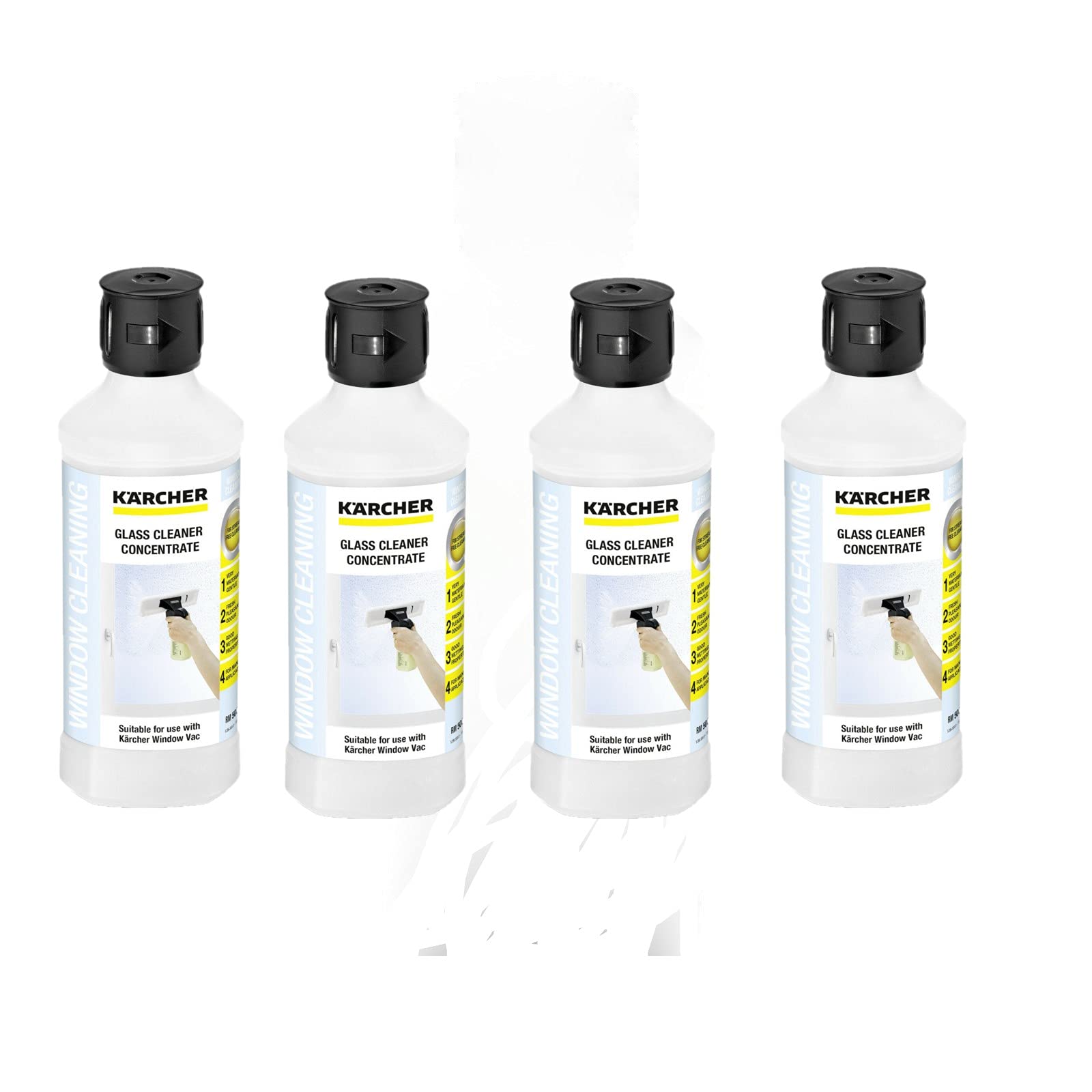 Kärcher RM 503 Fensterreiniger Konzentrat, 4er Pack (4 x 500ml)