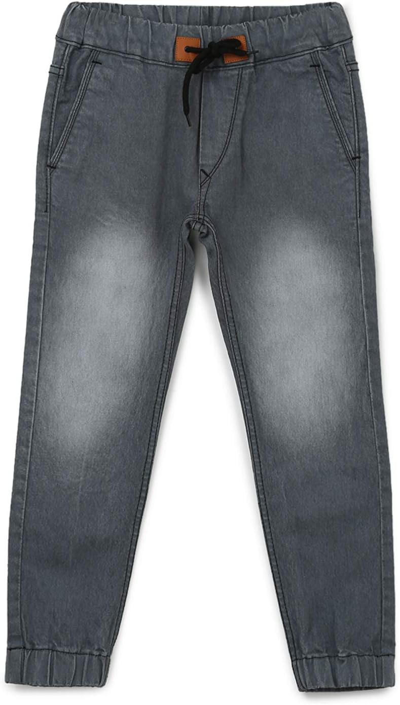 Urbano Juniors Boy's Slim Fit Stretchable Jogger Jeans