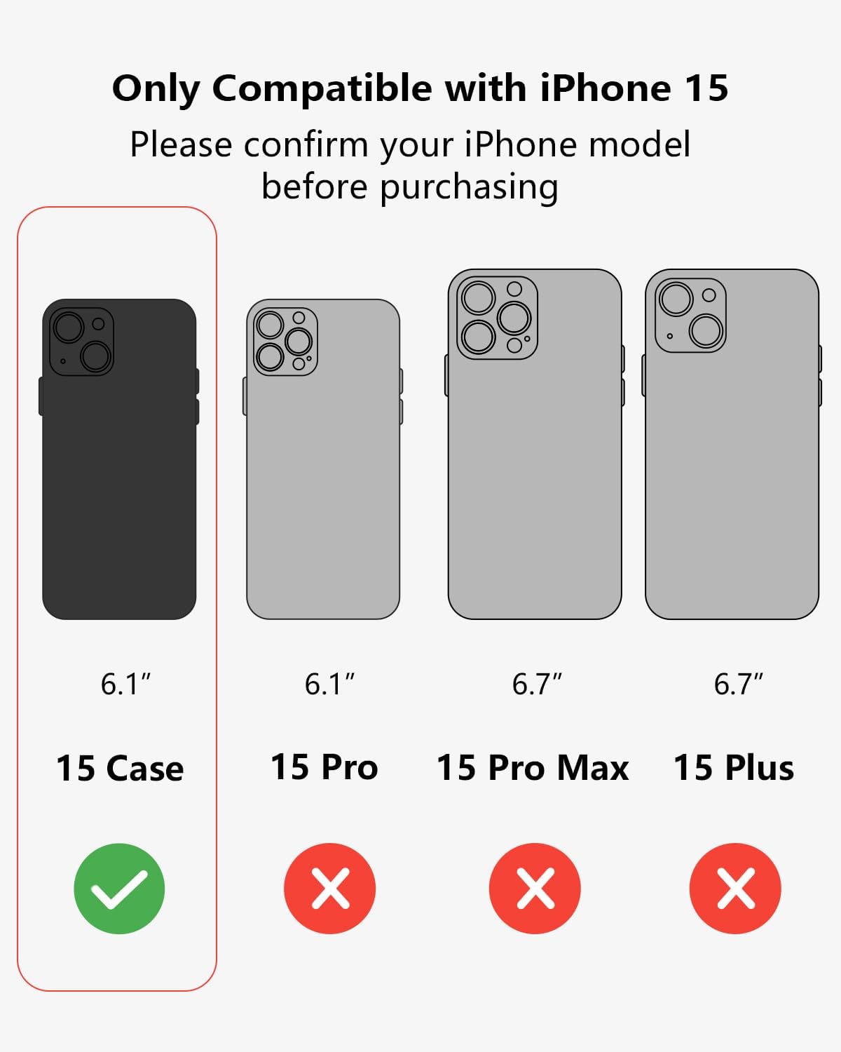SCORPIFY for iPhone 15 Case [Compatible with MagSafe] with Brown Tortoise Shell Design, Cute Brown Magnetic Phone Cover for Women Girls, Slim Shockproof Bumper with Stylish Pattern