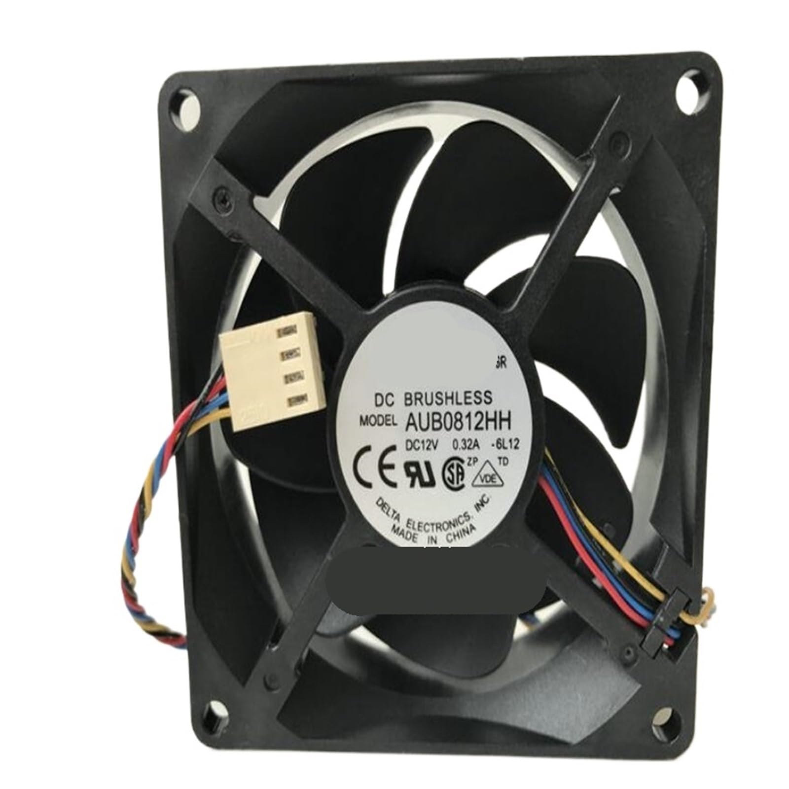TYHUJKKL 8025 AUB0812H DC12V 0.32A 4-wire temperature controlled CPU chassis cooling fan