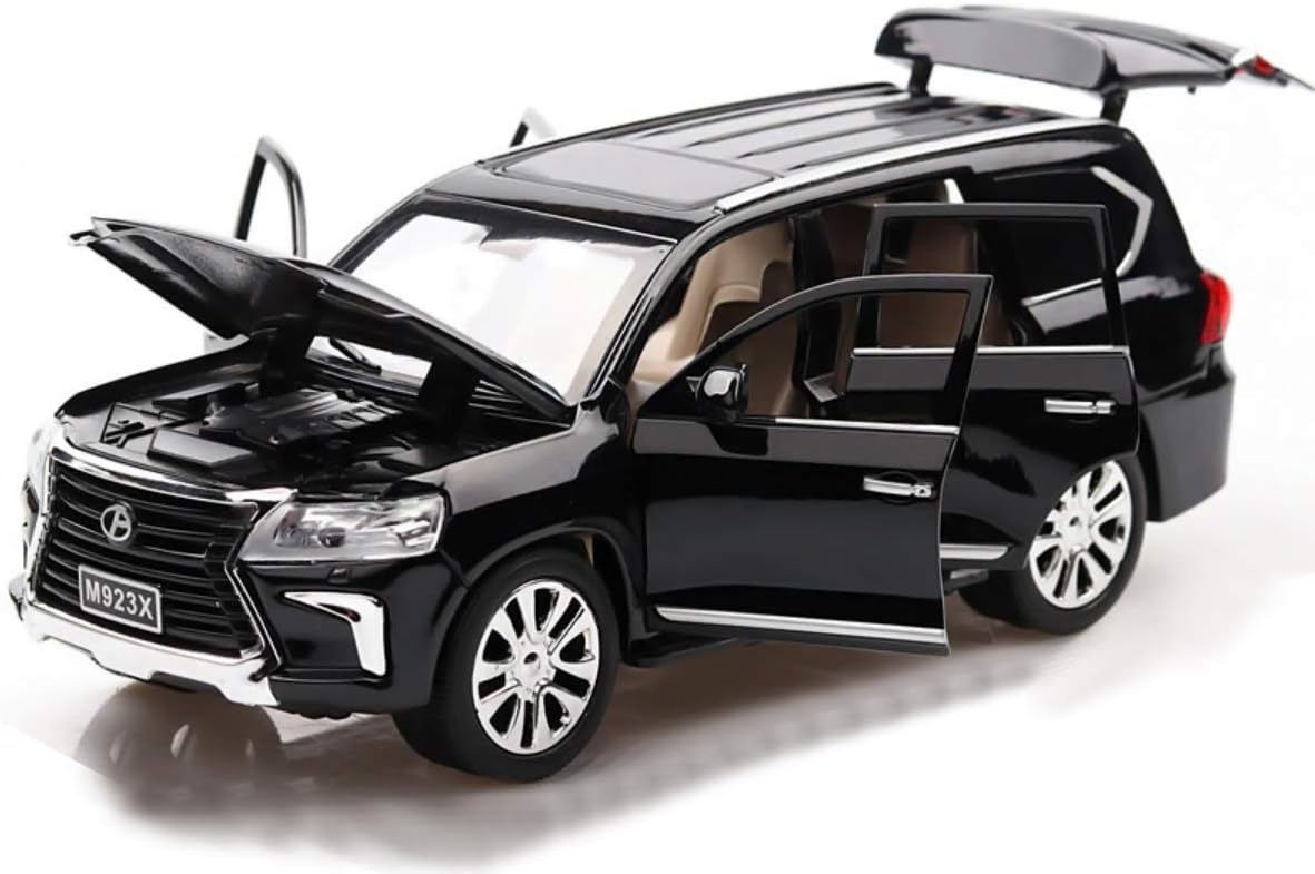Harvi's 1:36 Scale Die-Cast Toyota Lexus with Pull Back, Blinking Lights and Front Openable Doors