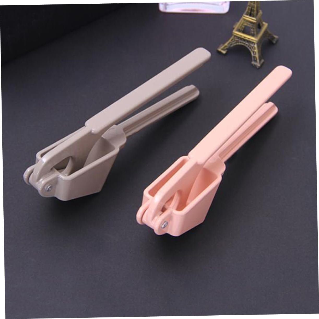 Cabilock 3pcs Garlic Presser Garlic Mincer Slicer Press Alternative Easy Peel Mincer
