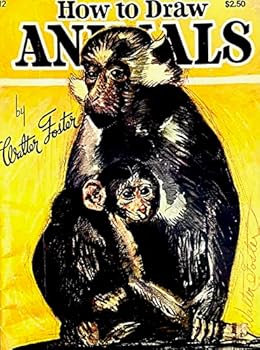 Paperback How to Draw Animals - Walter Foster How to Draw Art Book # 12 Book