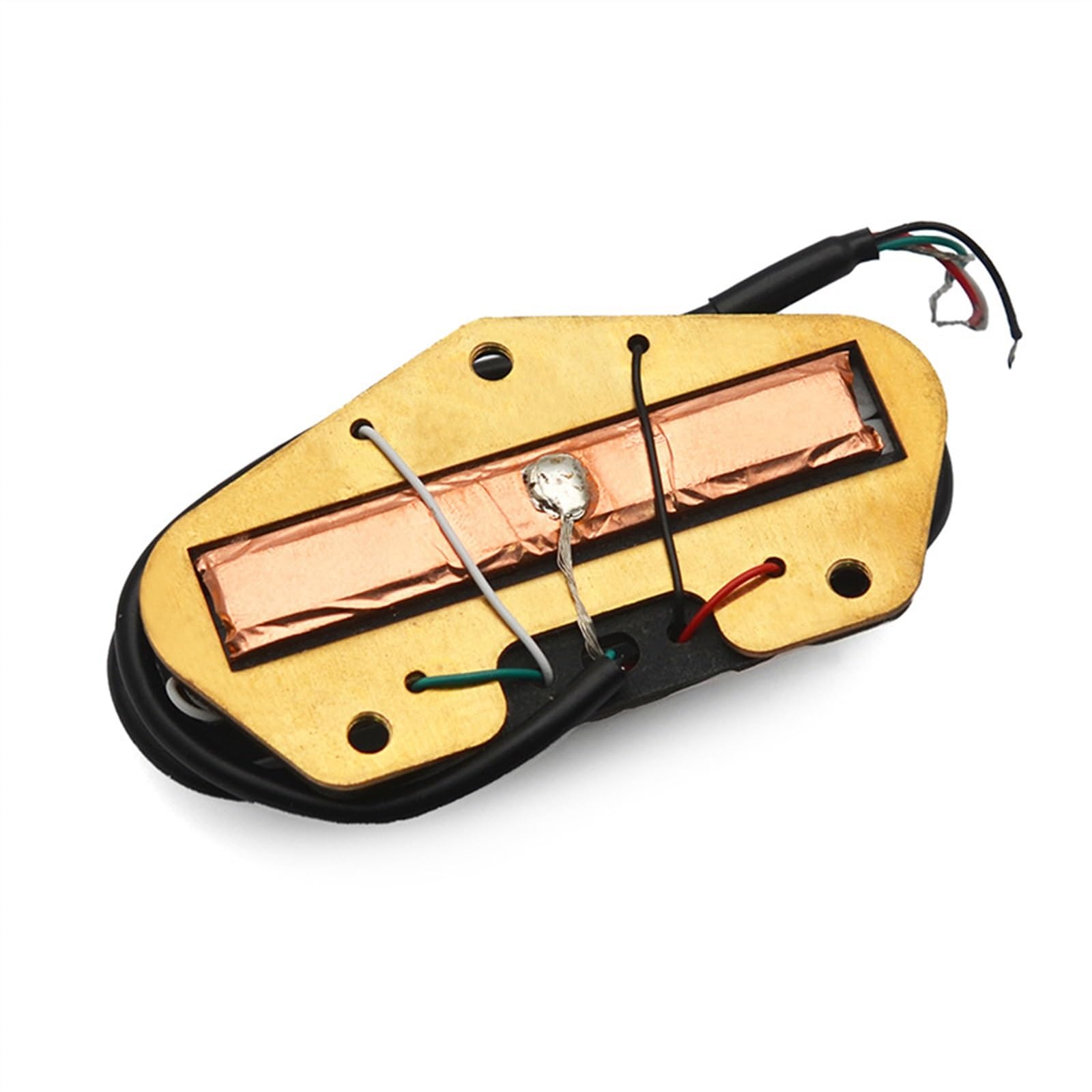 E-Gitarre Pickups Set TL Bridge Humbucker E-Gitarre Humbucker Double Rail Double E-Gitarre Pickup Schwarz