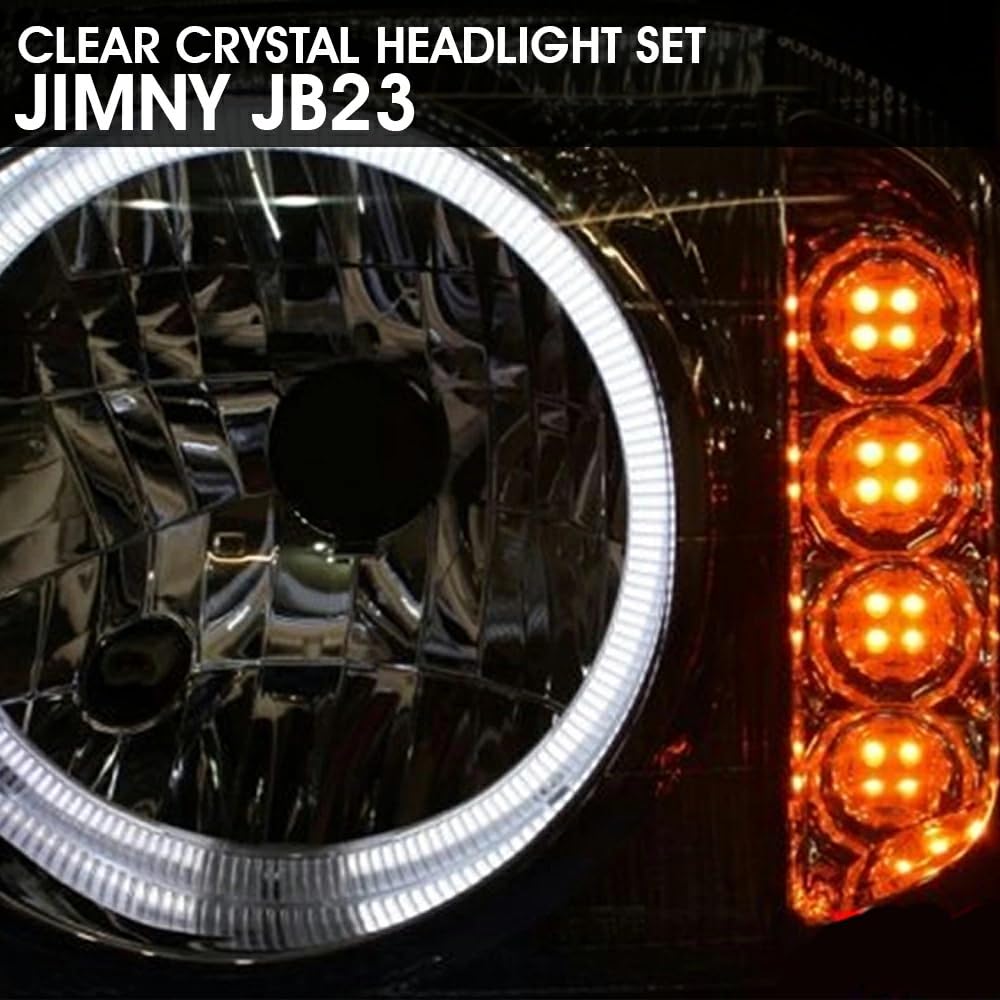 Amazon | JB23 ジムニー CCFLリング付き LED ウィンカー ヘッドライト