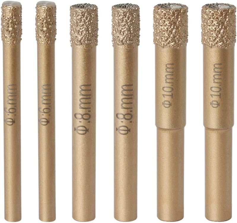 1Pc 6-200mm Diamond Brazed Core Dry Drill for Porcelain Tiles Marble Glass Granite Hole Saw Cutter Accessories Saw Cutting,60MM