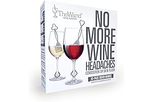 Wine Allergy and Sensitivity Solution: PureWine Wine Wands with Aerator