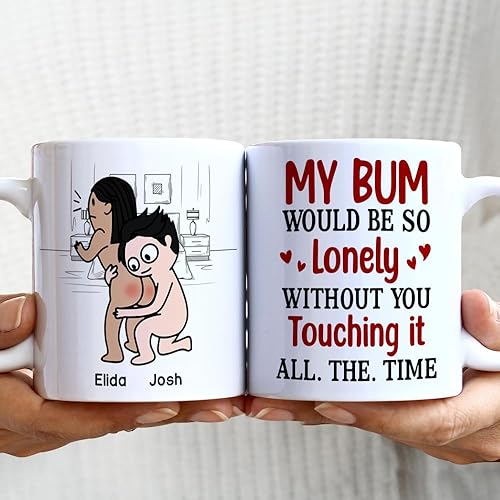 Miniatura 10 de Taza Kamasutra personalizada, regalos del día de San Valentín para esposa, divertida taza de aniversario para ella, regalos de inauguración de la