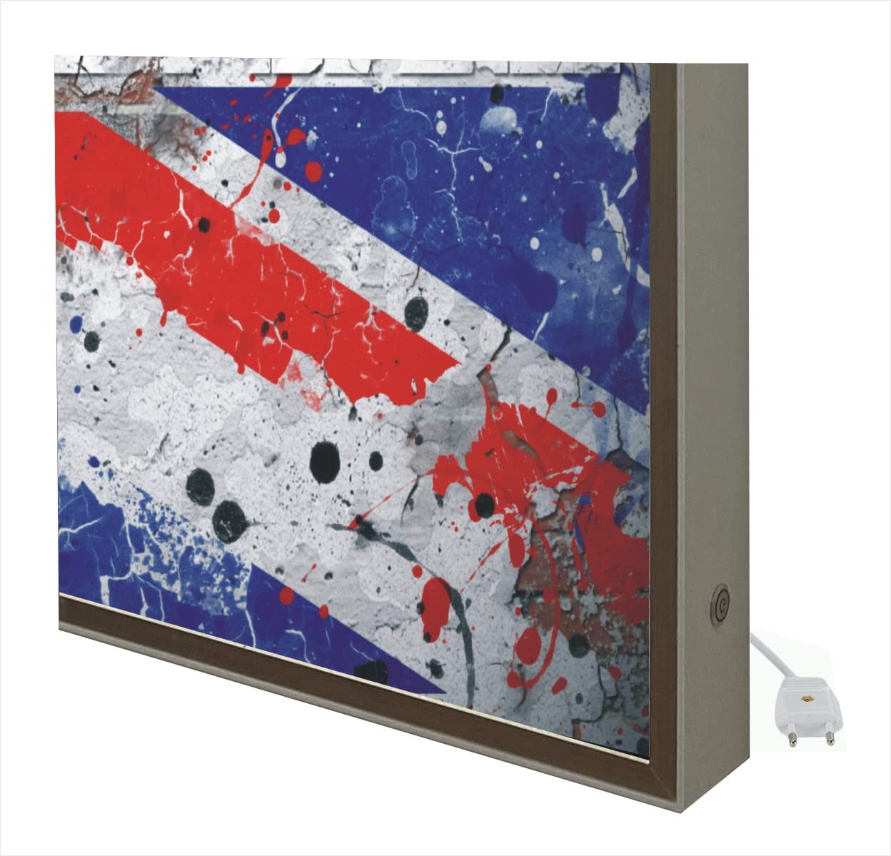 Cartel Vintage Iluminado con Luz Leds London