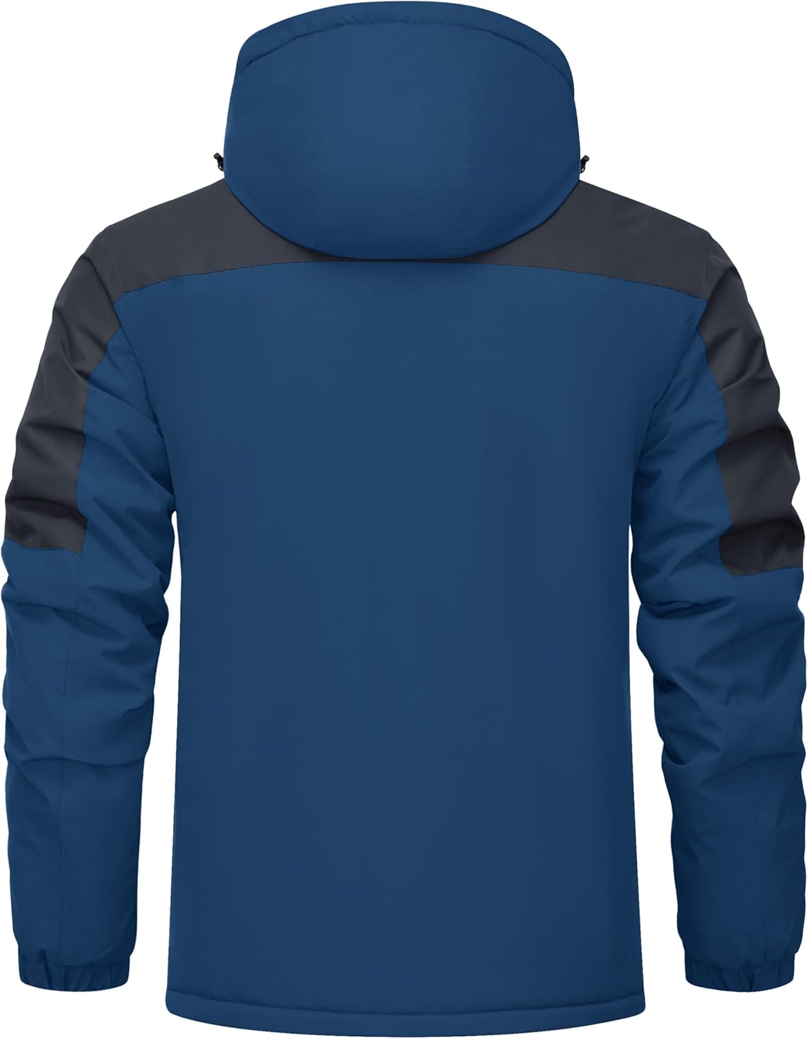 TACVASEN Men's Winter Coats with 9 Pockets Waterproof Ski Jacket Warm Fleece Lined Parka with Hood for Work Outdoor - Image 7