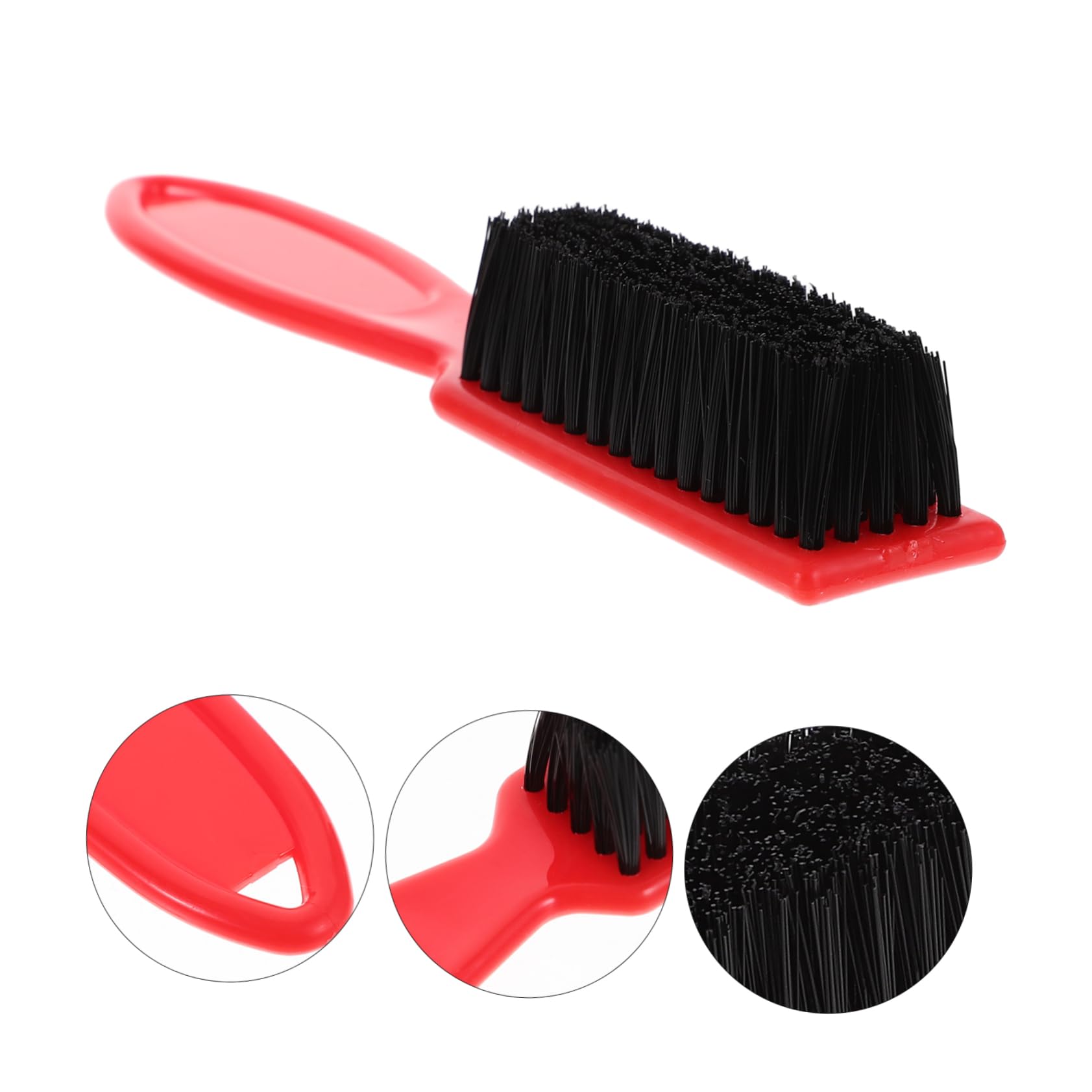 BELLIFFY Beard Care Brush Soft Small Beard Brush for Black Men Barber Shaving Beard Accessories