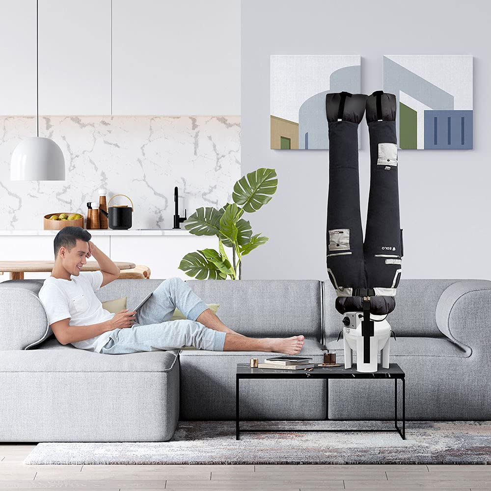 Bügelpuppe trocknet und bügelt automatisch Hosen Jeans Sie frischt auf und desinfiziert Kleidung und Stoffe 3 Programme Bügelpuppe 4 in 1 Energieklasse A ++ Modell SA10 ECO INOX Garantie 5 Jahre