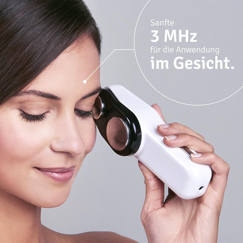 UltraMed Professionelles Ultraschallgerät 3 MHz 1 MHz Zwei Schallköpfe Gesicht Körper