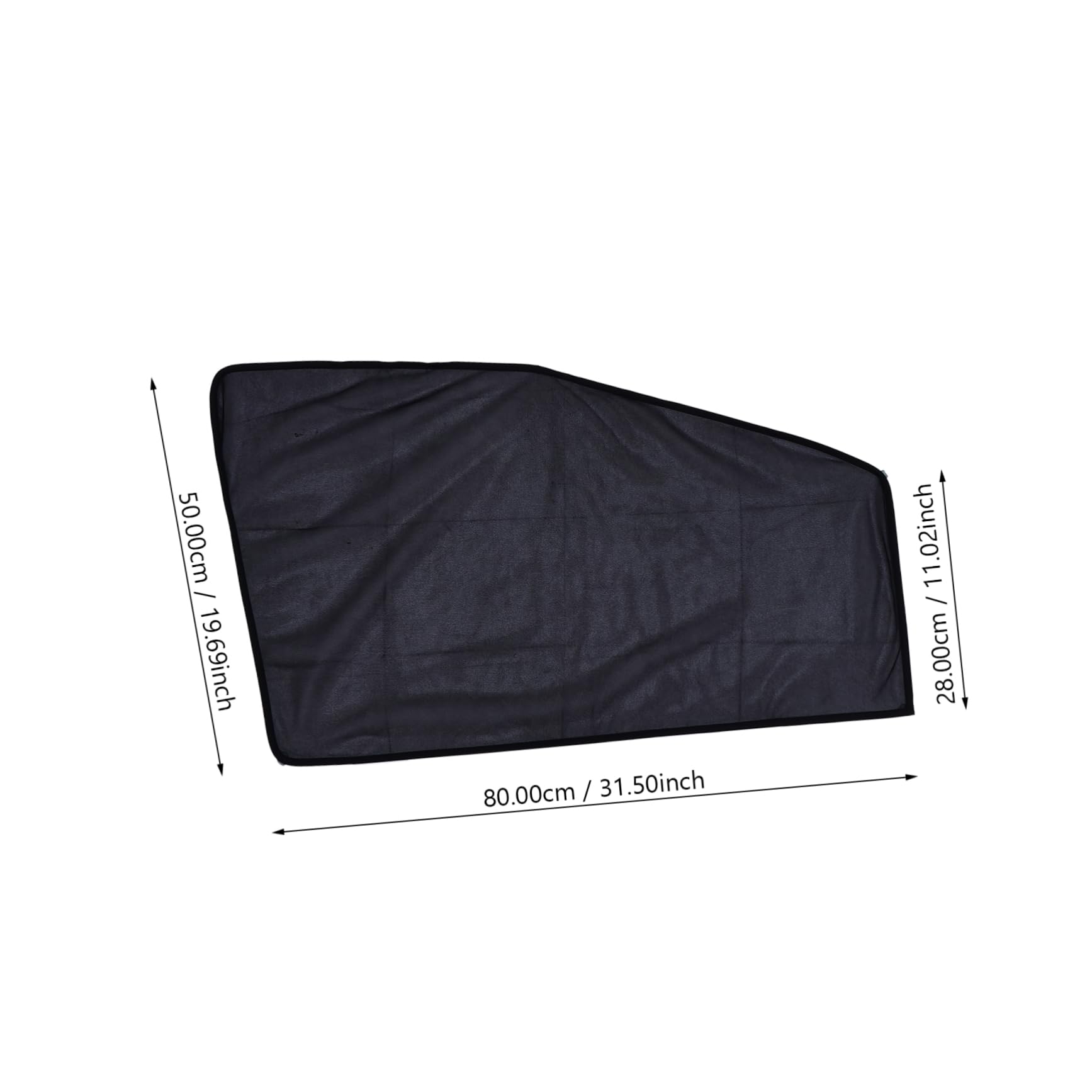 PartyKindom 3juegos Cortina Magnética para Ventanas De Coche Protección Solar Lateral Absorción Directa Reducción De Calor y Deslumbramiento De Imánes para Viajes Familia y Mascotas