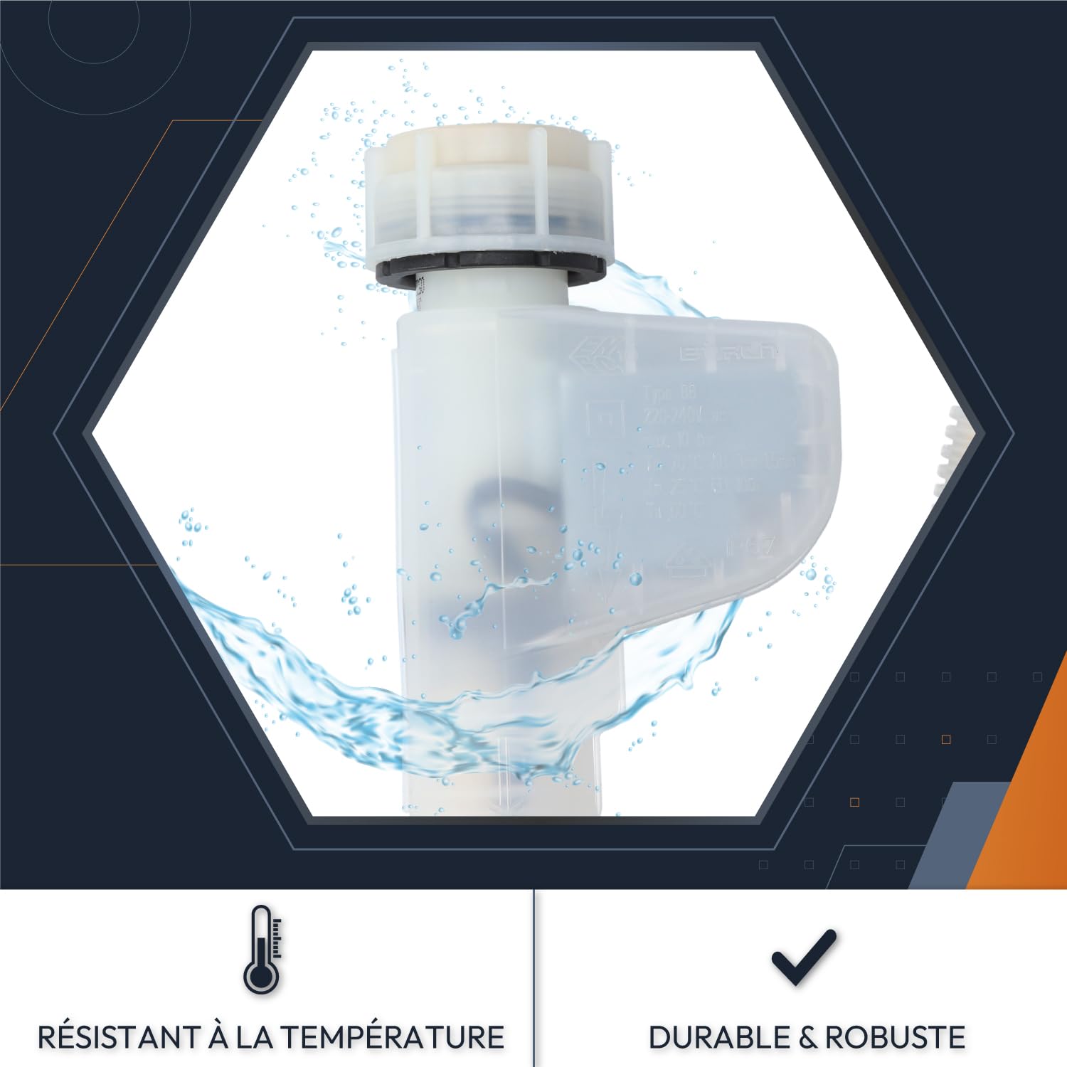 Tuyau Aquastop BITRON type 88 3/4 pouces 1,68 m compatible lave-vaisselle Bosch Siemens iQ300 iQ500 iQ700