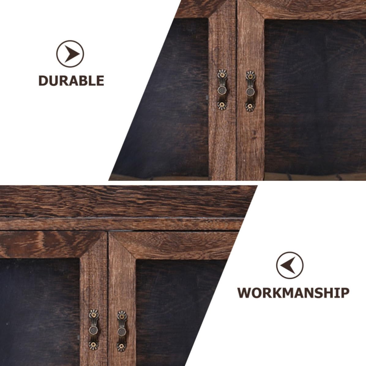 Toddmomy Holz als Aufbewahrungsbox für Zuhause mit Deckel aus Holz Brotkasten Fein Verarbeitet mit Glatter Oberfläche für Kleinigkeiten in Küche und Bäckerei