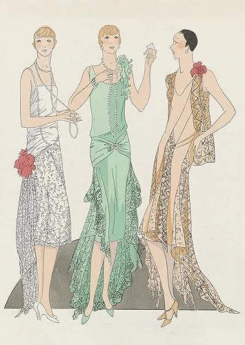 ArtDirect Anonymous 14x18 Gold Ornate Frame and Double Matted Museum Art Print Titled - Art - Taste - Beauty, P.25 (1929)