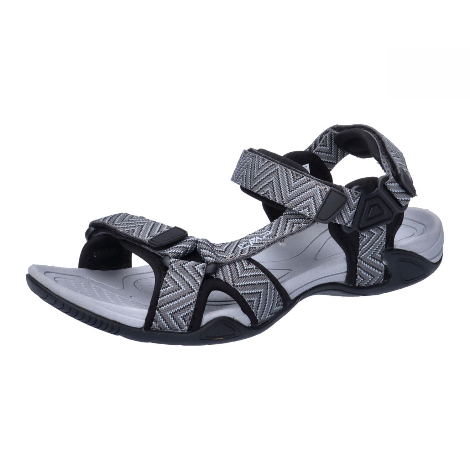 CMP HAMAL HIKING SANDAL GREY-NERO UK 10.5
