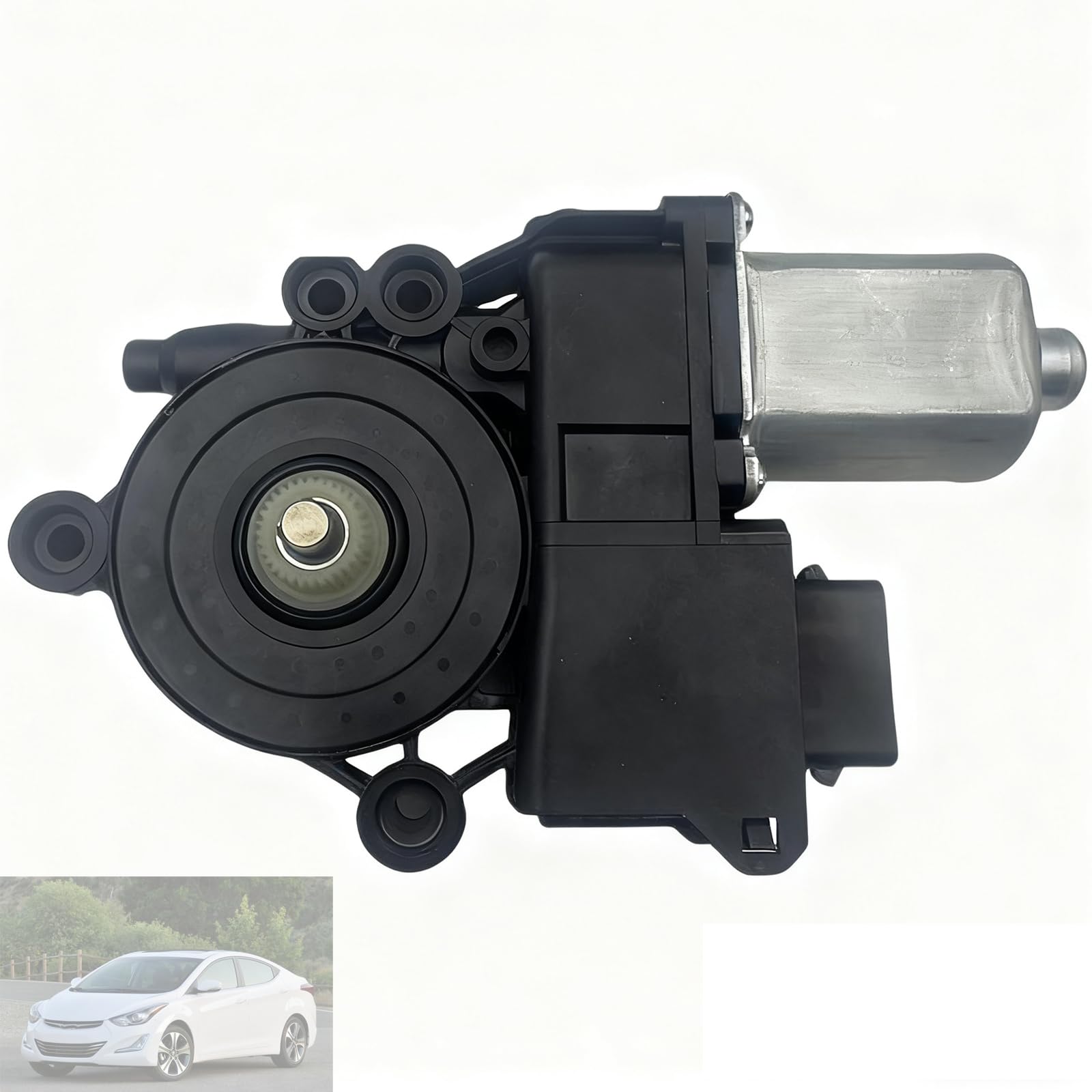 Photo 1 of 824503X010 82450-3X010 Front Left Driver Side Power Window Motor Compatible with Hyundai Elantra 2011-2015 | Window Regulator Lift Motor Replacement