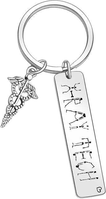 Radiologist Keychain X-Ray Tech Keychain Medical Student Gift Radiography Student Jewelry