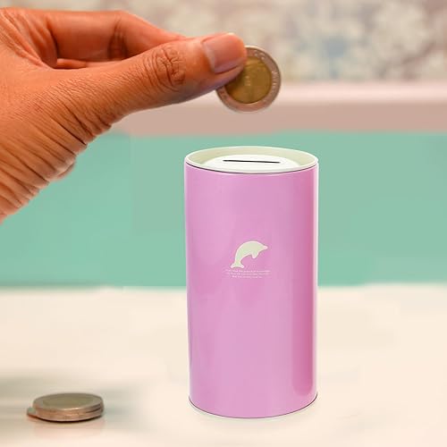 Miniatura 3 de VILLCASE Hucha de dibujos animados irrompible para niños, tarro de dinero para niños, tarros de dinero altos, tarros de ahorro de dinero, tarros