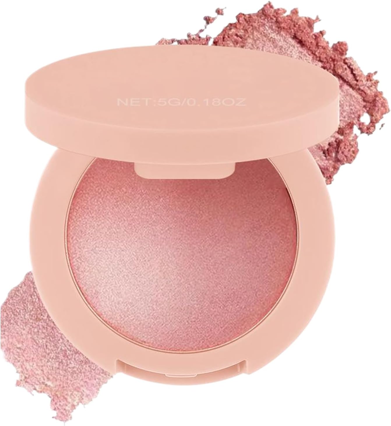 – Blush Powder - Face Blush Makeup For Cheeks, Flush Pigmented Powder Blusher | Buildable Long-Wear Face Flush | Beauty Products Shimmer Cosmetics For Women Girls All Skin Color Shape Contour Highlight