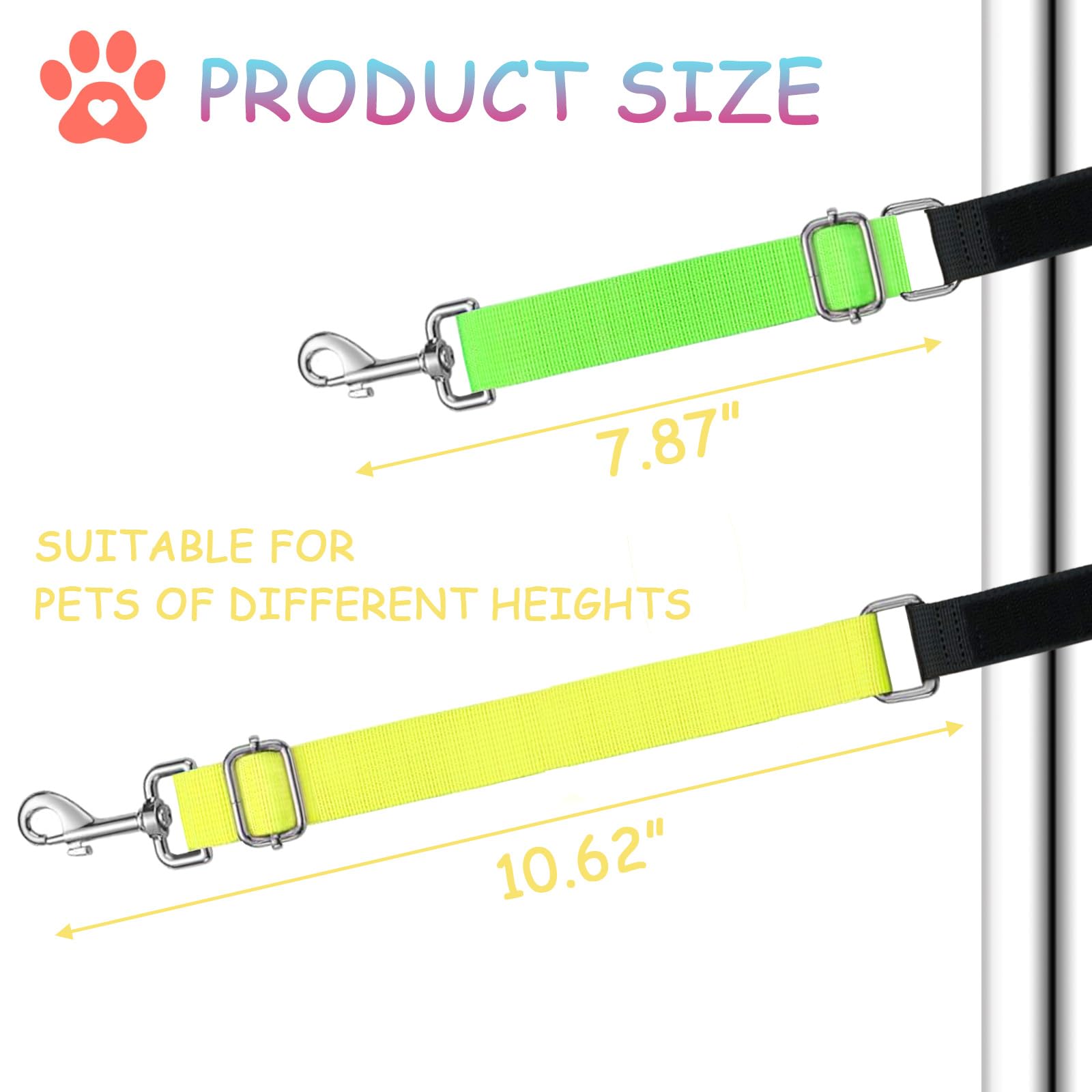 Dog Grooming Extension Strap 2 Pcs Adjustable Dog Grooming Table Loop, Groomers Helper Grooming Loop - Image 2