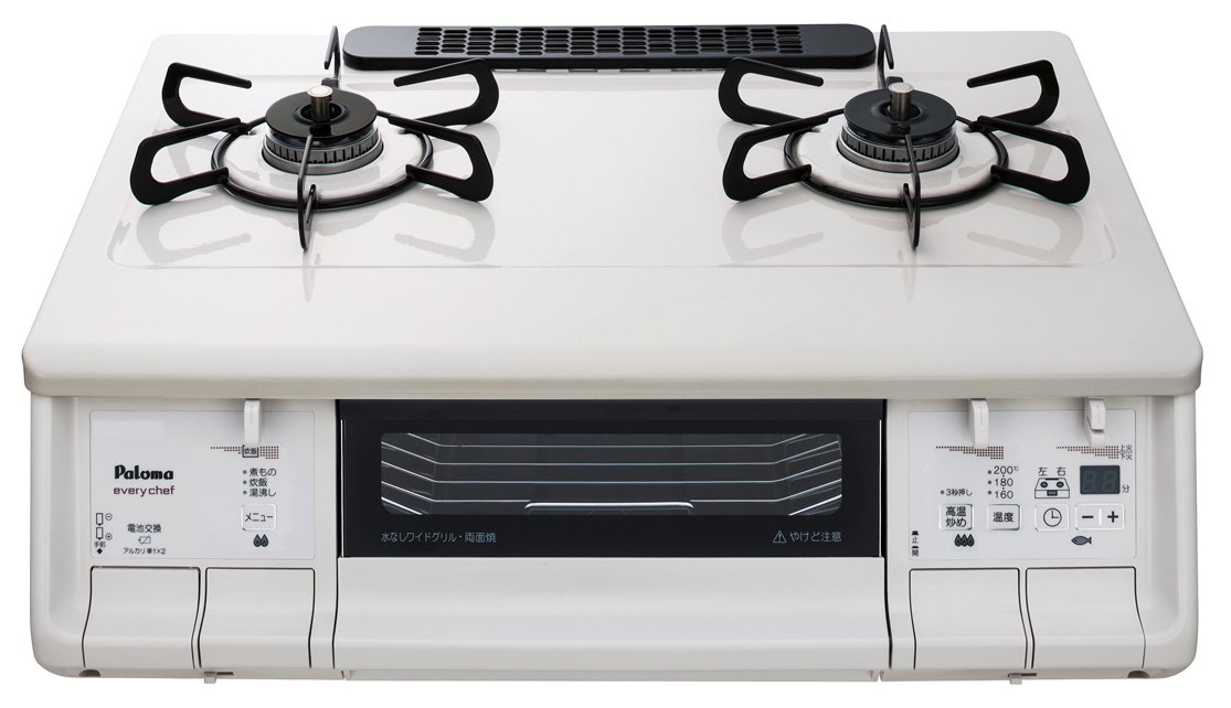 Amazon | Paloma(パロマ) ガステーブル 水無し両面焼 都市ガス用 左  