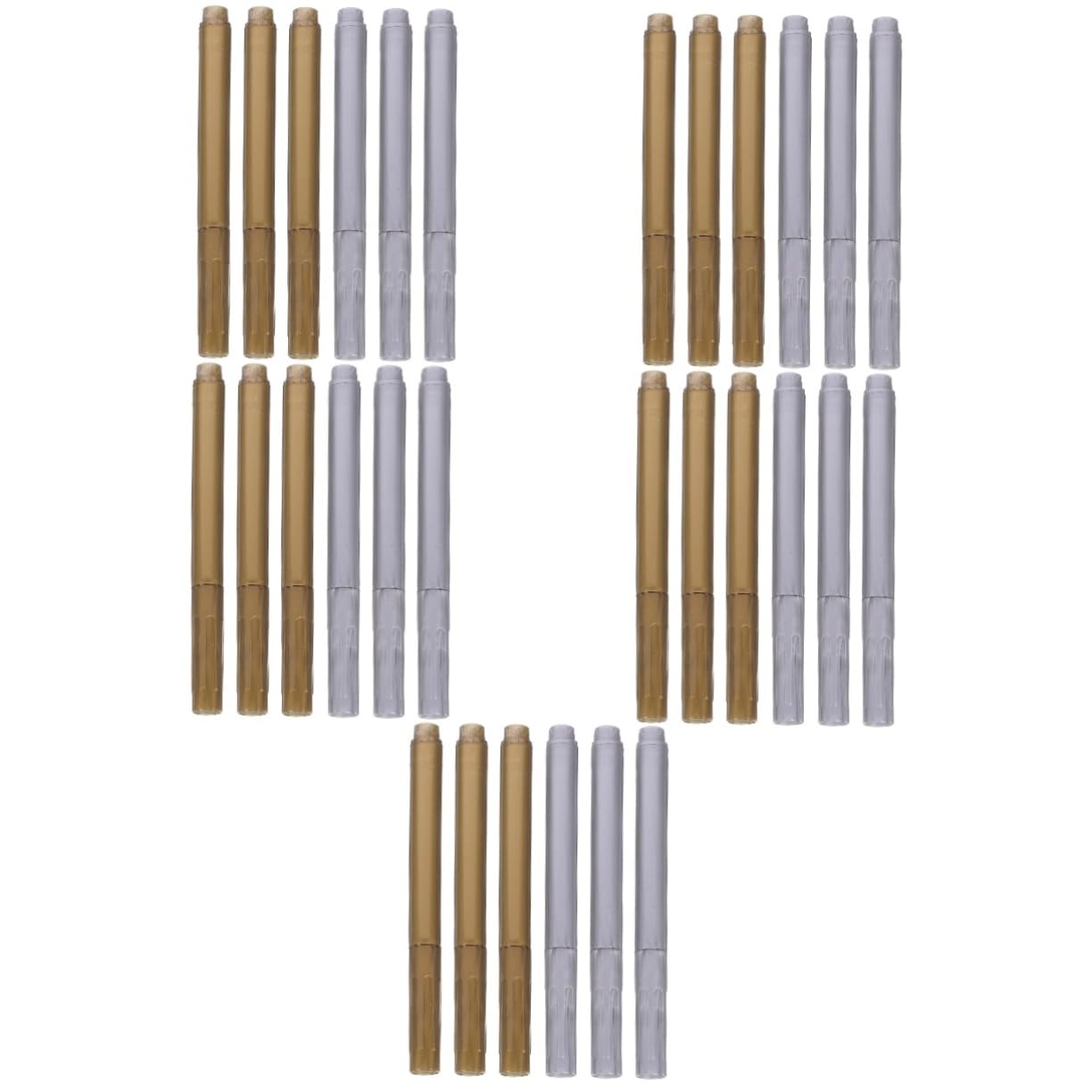 Zerodeko 5 Set Marcatore Pennarelli A Vernice Per Pennarelli Per Scrapbooking Per Vernice Per Finestre Pennarello A e Penna Di iatura Pp 6 Pezzi*5