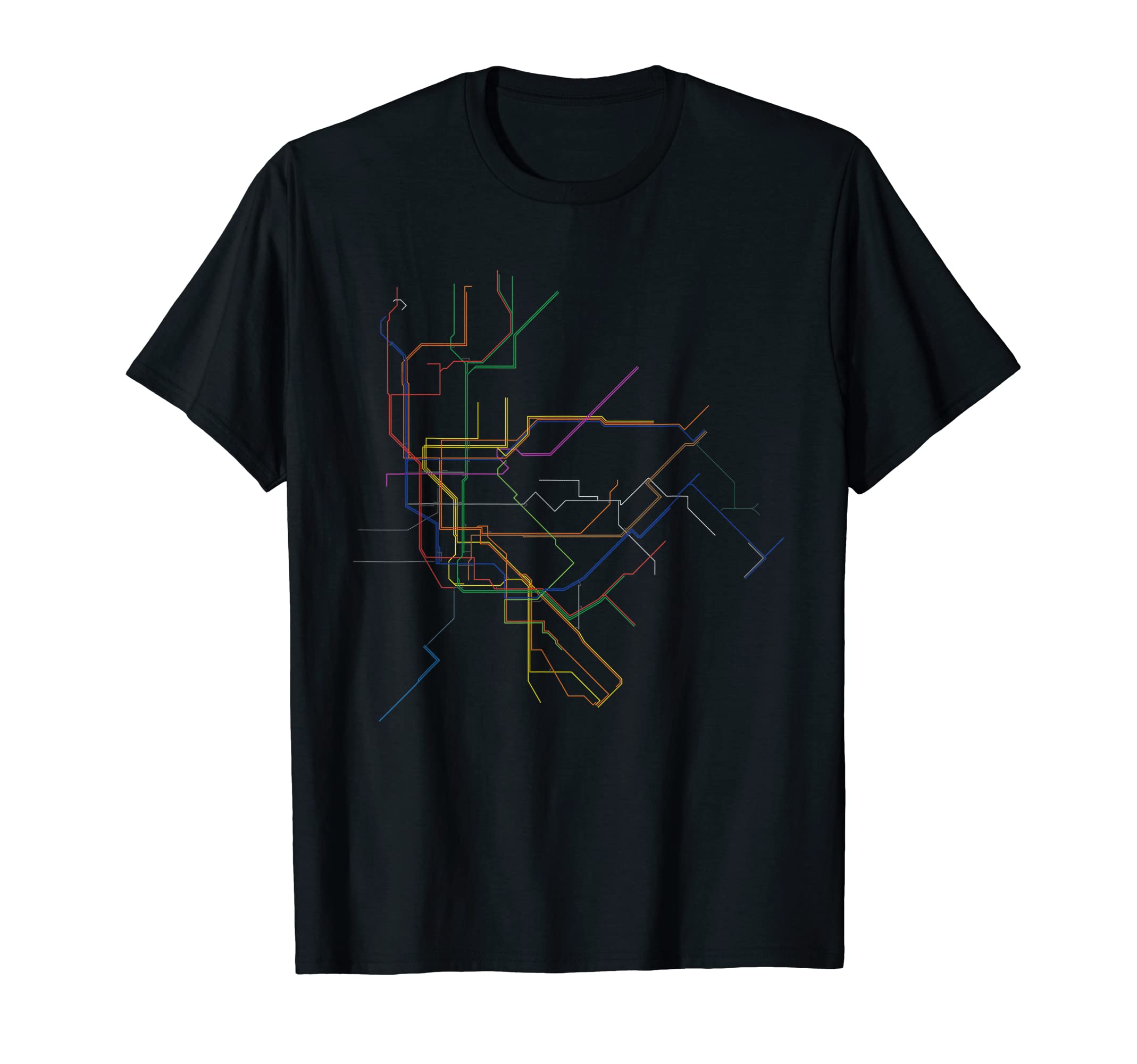 New York Subway Train - Men Women T Shirt