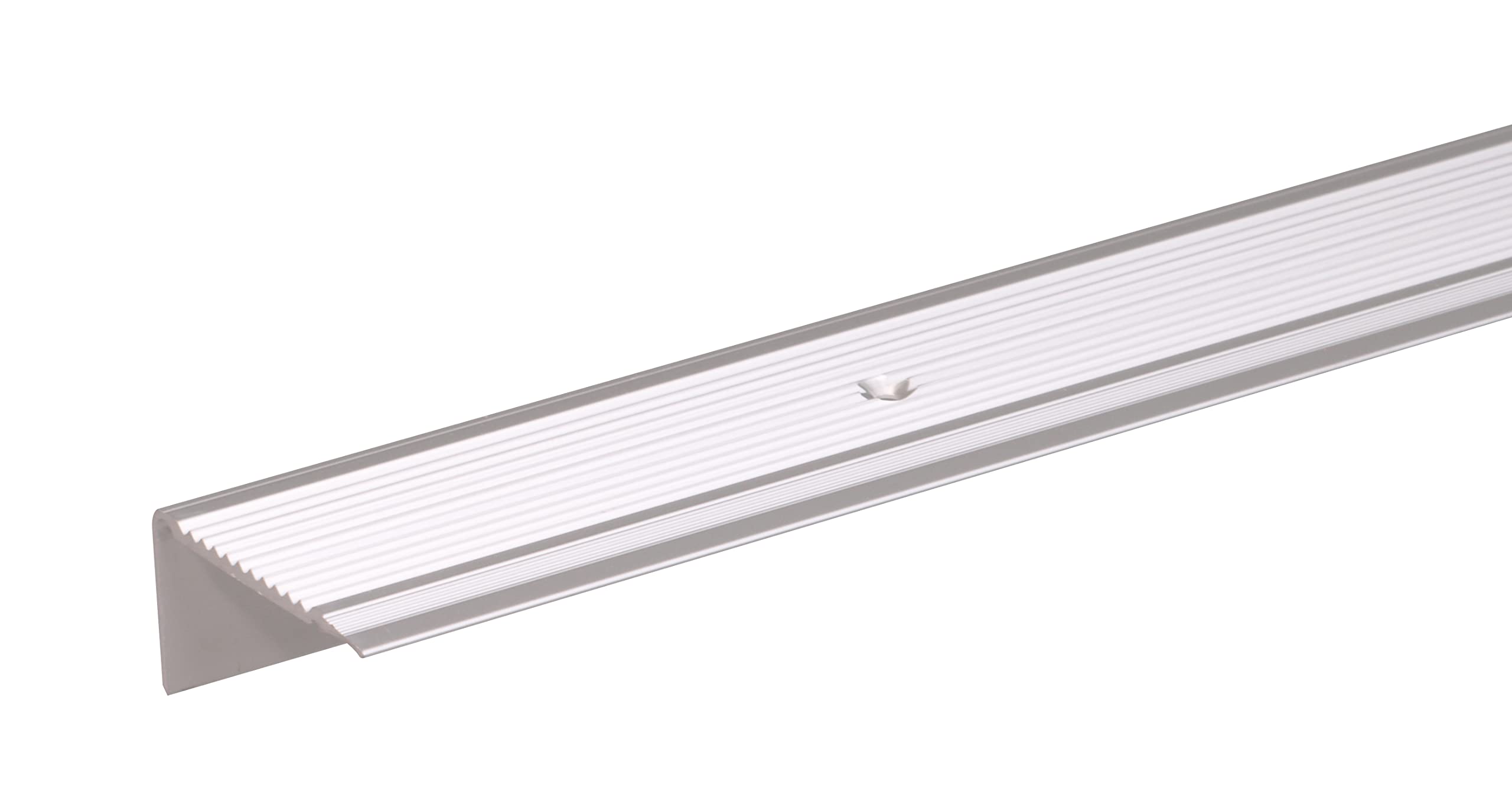 Alberts 484002 Perfil de protección de peldaños Aluminio, anodizado plata 1000 x 45 x 23 mm