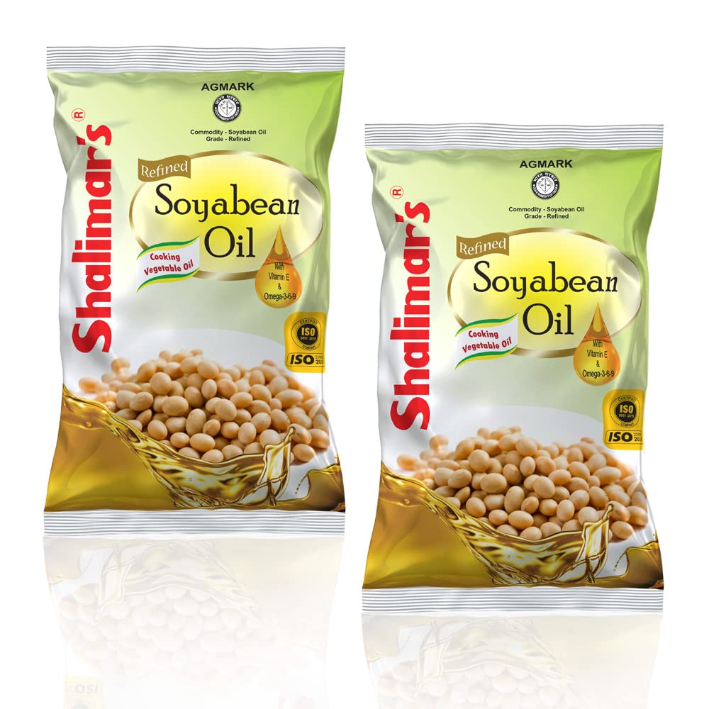 SHALIMARS Soyabean Oil 1Ltr Pack Of 2 (B0C4LZN6S4) Amazon Price History, Amazon Price Tracker