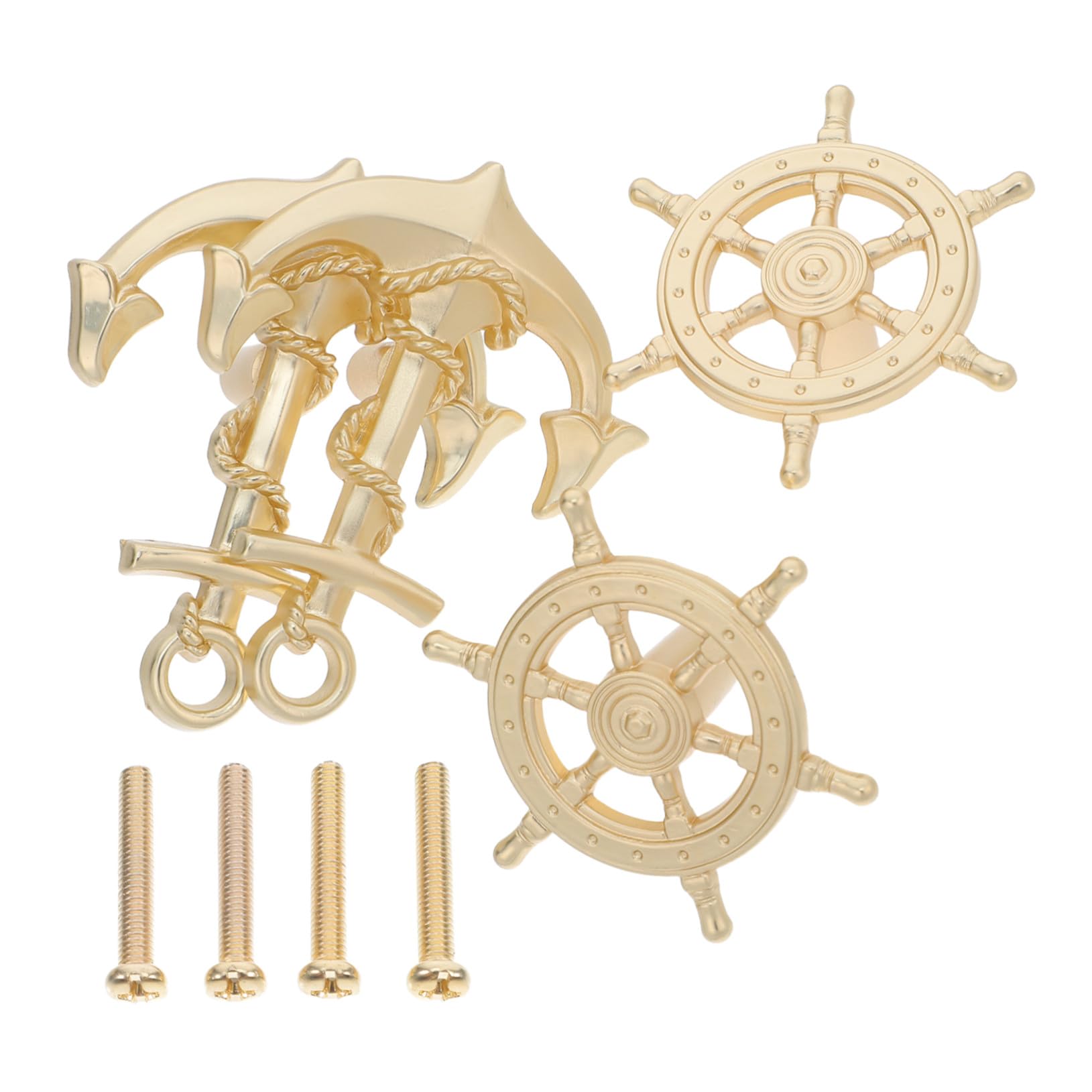Tiradores de cajón en forma de ancla para dar un toque marinero vintage a tus armarios
