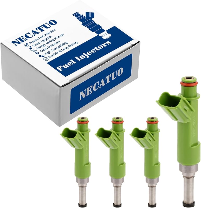 Kit com 4 Bicos Injetores de Combustível NECATUO FJ1069 para Toyota, Lexus e Scion