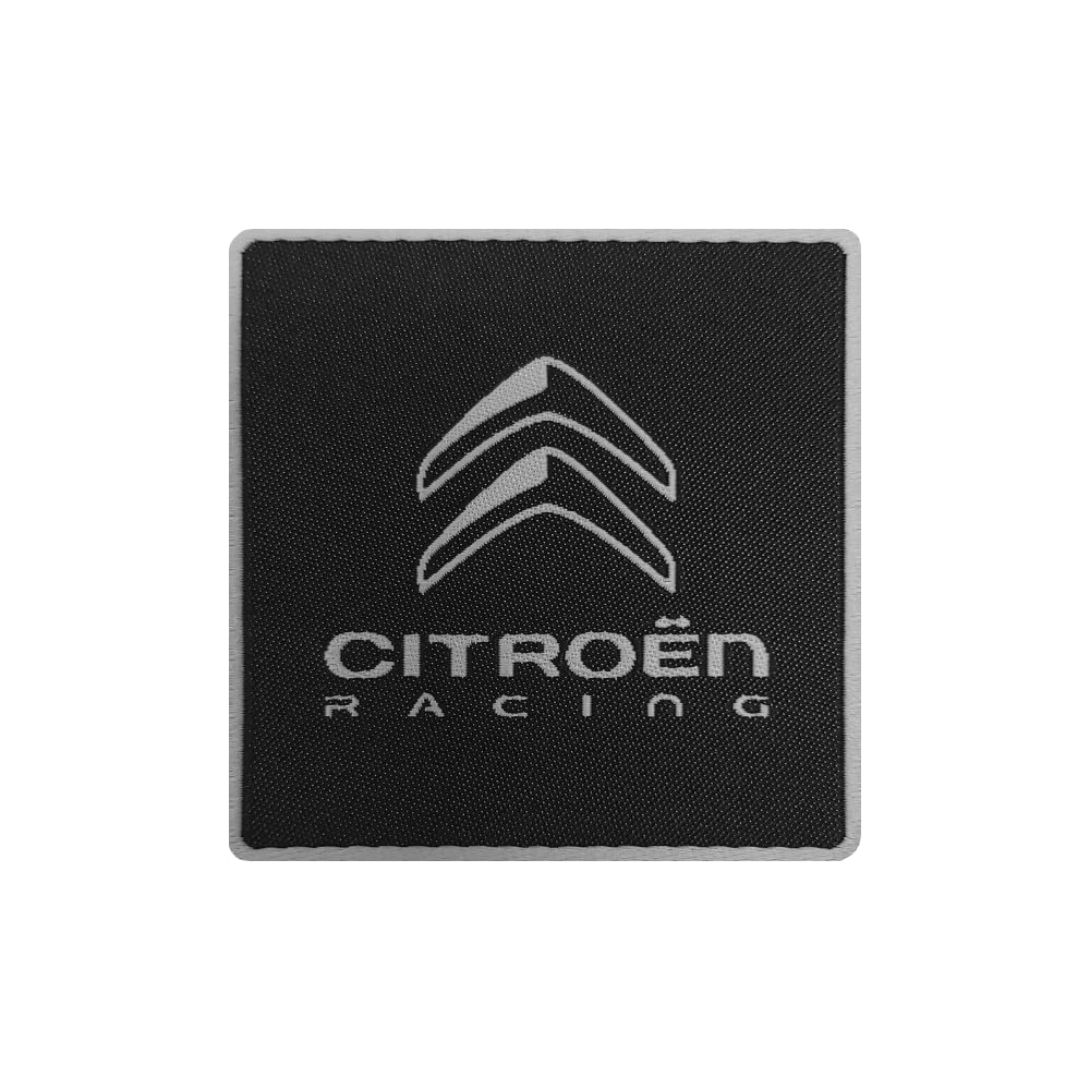 Citroen Racing Patch Official Black 60mm