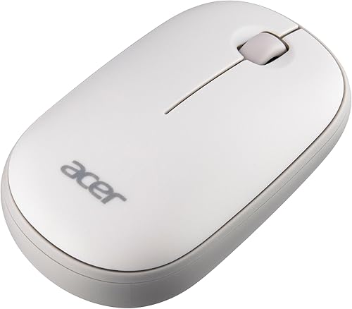 Miniatura 2 de Acer Ratón inalámbrico para computadora, 2.4G delgado USB inalámbrico con receptor USB-A, 1600 DPI óptico, mouse para portátil con Plug and Play