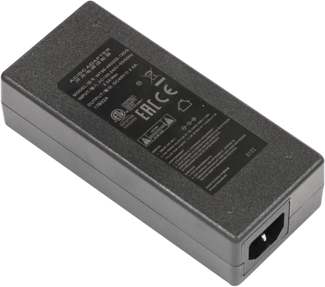MikroTik48V2A96W Indoor 96W Black Power Adapter/Inverter