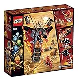 LEGO NINJAGO Fire Fang 70674 Snake Action Toy Building Set with Stud Shooters and Ninja Minifigures Characters, Perfect for Group Play (463 Pieces)