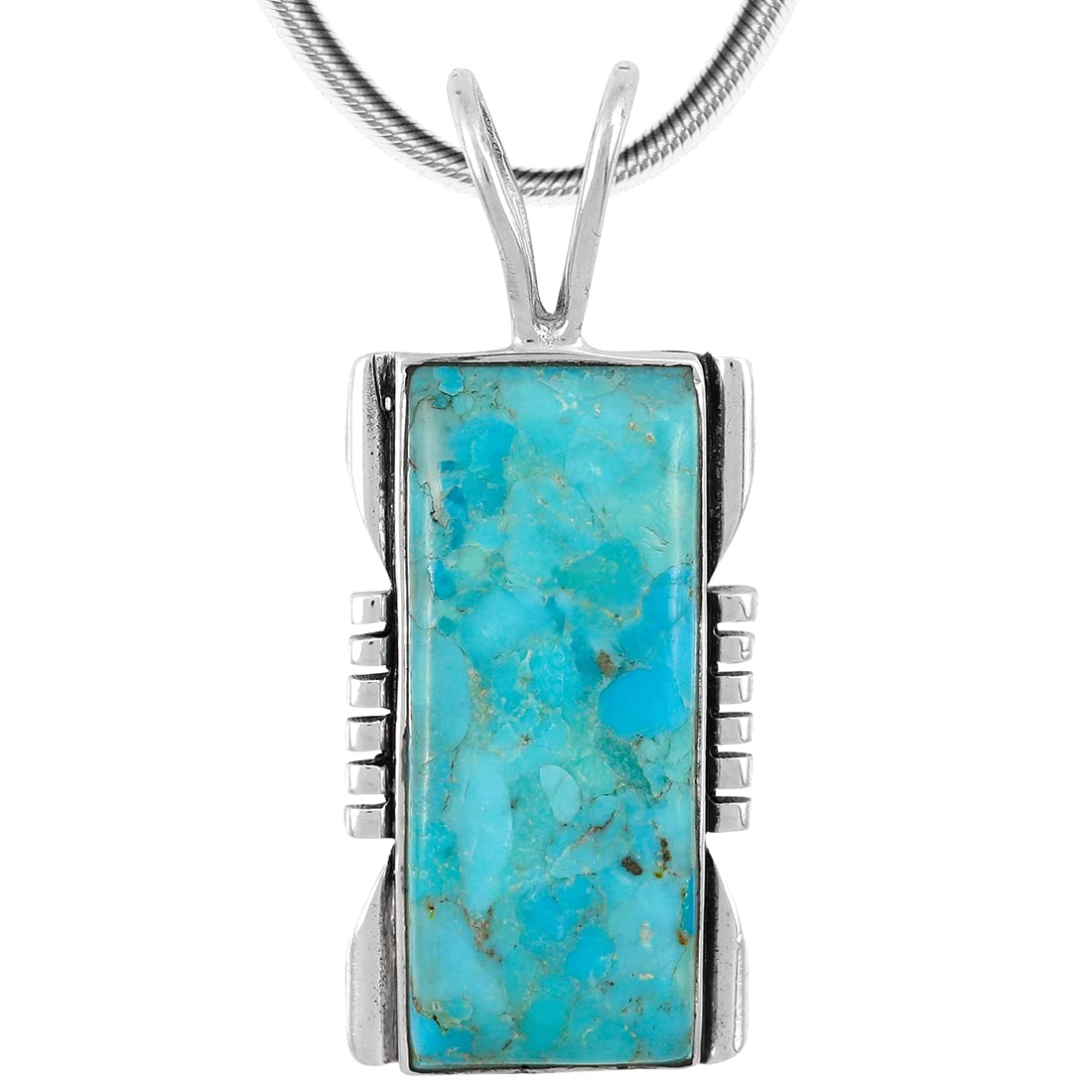 Turquoise Pendant Necklace 20