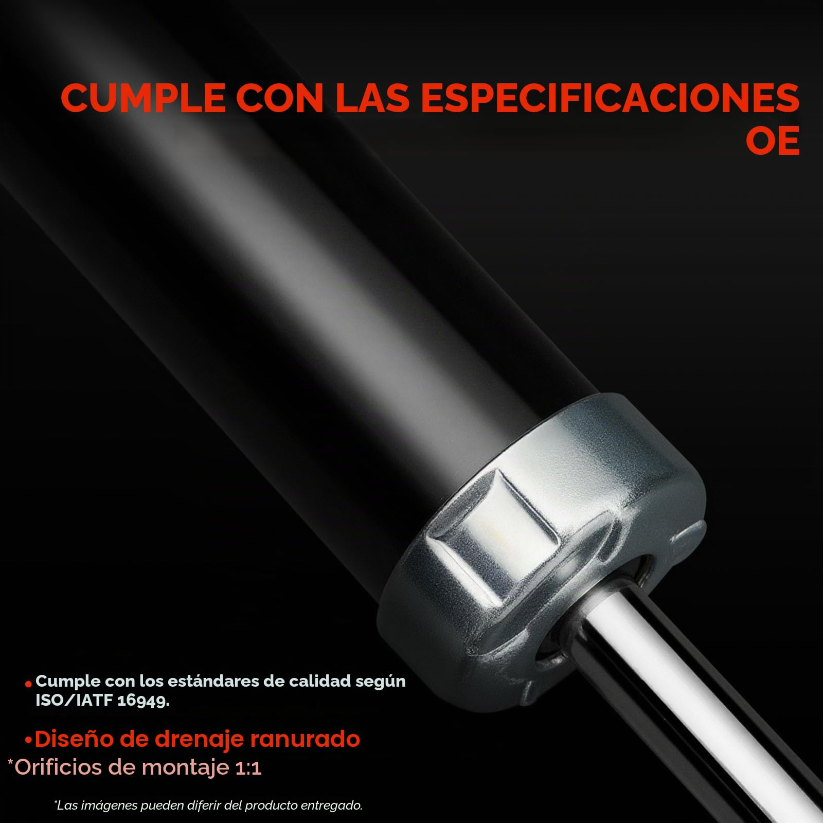 Frankberg 2 amortiguadores de choque delantero izquierdo y derecho, presión de gas de 519 mm, compatible con Qashqai II SUV J11 J11 Kadjar HA HL Replace # 3340172,3340173