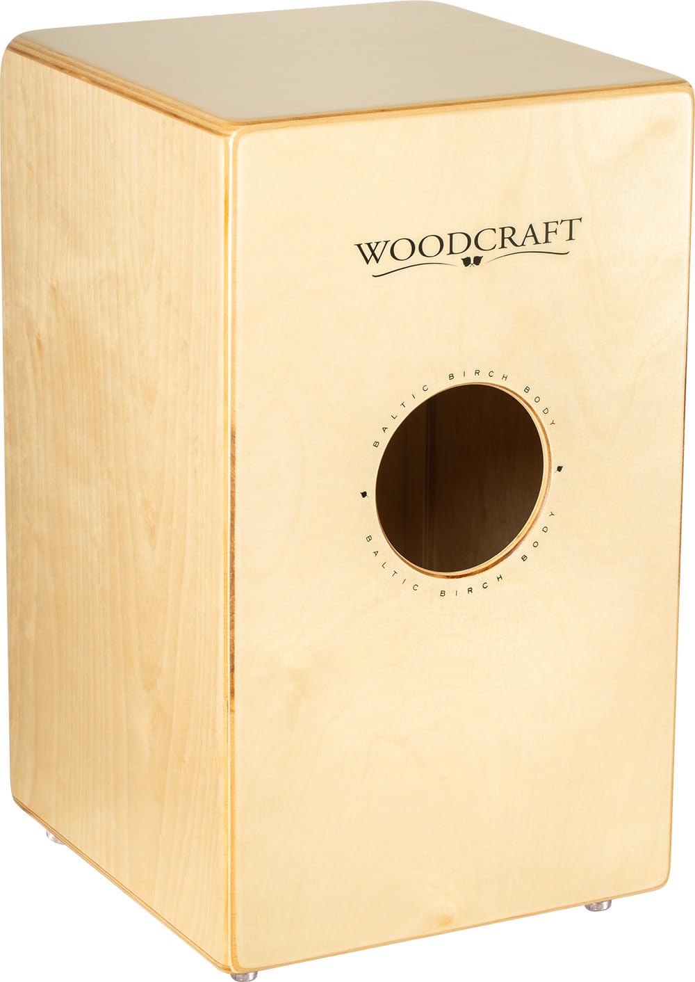 Meinl Percussion Woodcraft Cajon Instrument - Grande Drum Box con Suono Snare e Suono Basso Profondo - Superficie di Suono Espresso Burst (WC100EB)