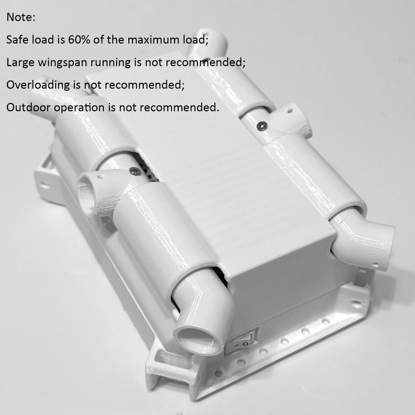 Ouvre-papillon mécanique automatique avec télécommande, moteur mobile, capacité de charge de 3,3 kg, batterie 3,0 Ah, idéal pour les spectacles de scène et les expositions d'art