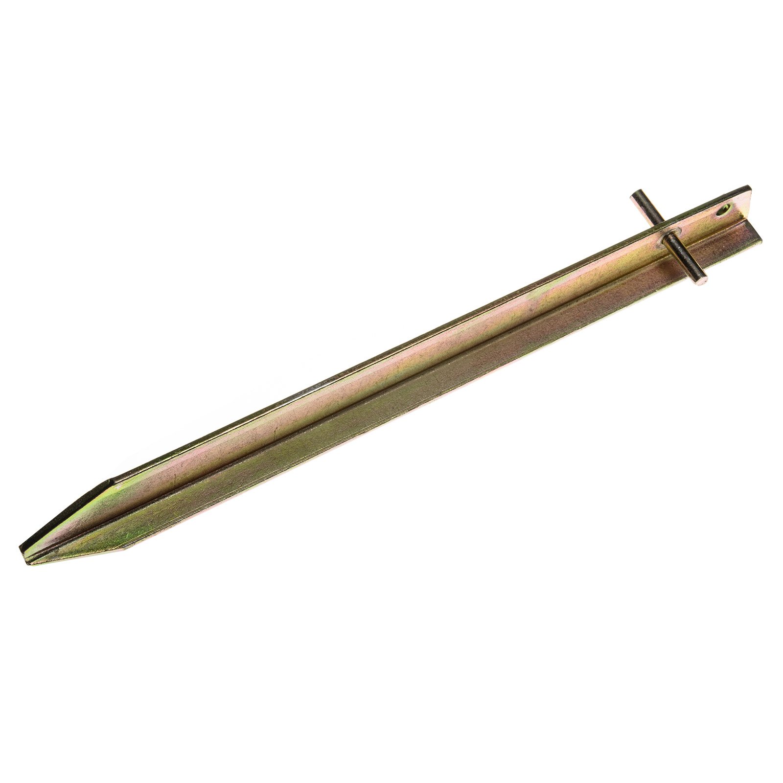 Zeltheringe Justcamp Kentfield, Erdnägel, Stahl, Verzinkt, T-Profil - 30 cm [6 Stück]
