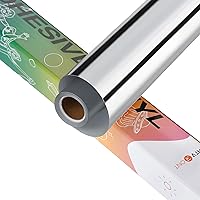 Vista 30 de Rollos de vinilo permanentes adhesivo para Cricut, rollo de vinilo blanco de 12.0 in x 35 ft para Cricut. Siluetas, letreros, álbumes de recortes