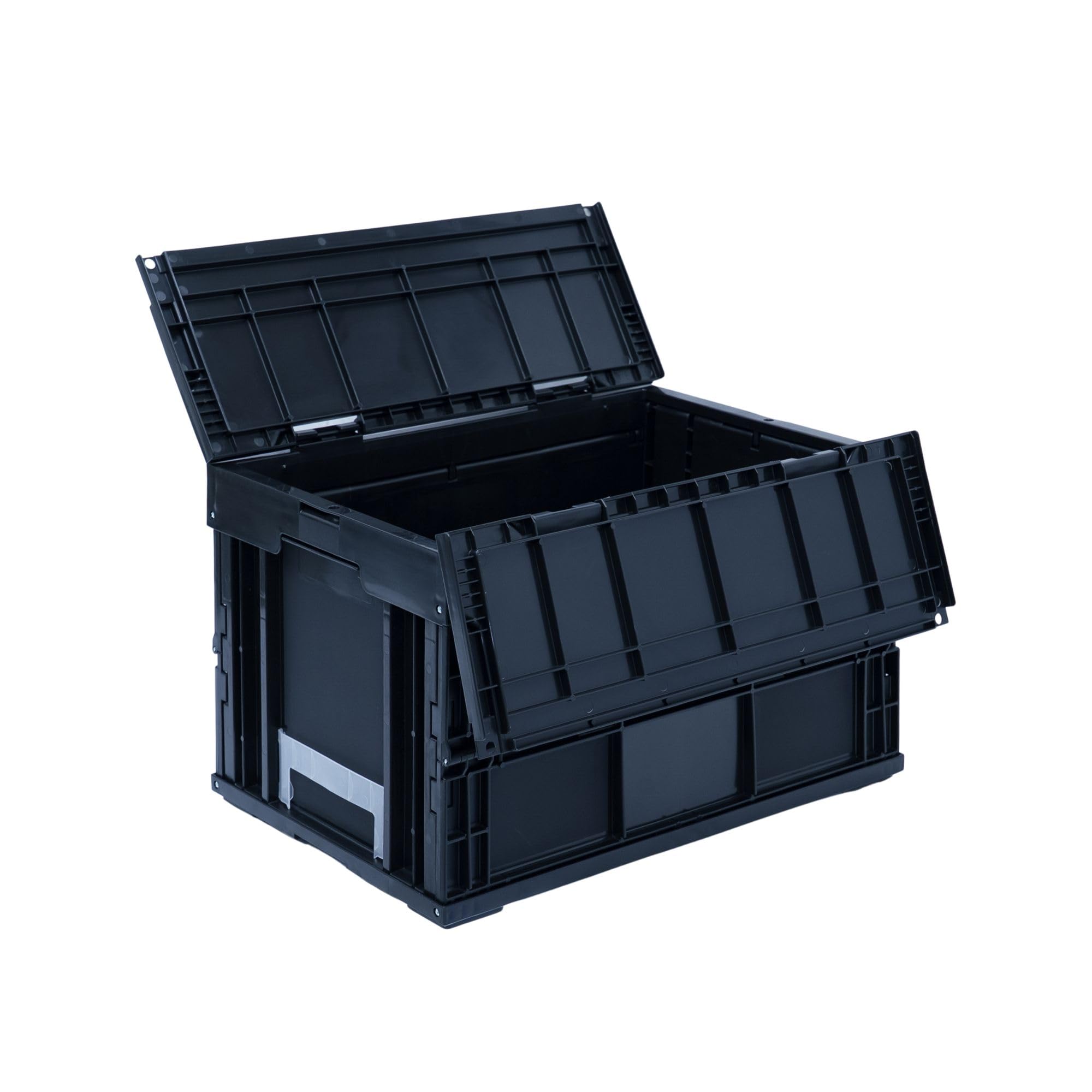 折りたたみコンテナ 50L ブラック ホワイト 業務用 6個 松本産業 フタ付き Amazon.co.jp: 松本産業 折りたたみコンテナ 50L (ブラック) (F50BL