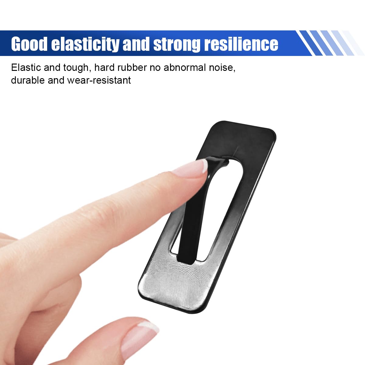 Car Cup Holder Insert with Adhesive Anti-Shake Car Cup Holder Position Limiter Cup Holder Expander Stabilizer Slot Insert — view 4