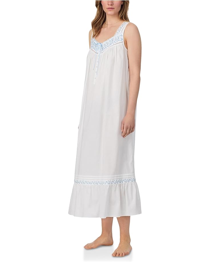 Eileen West Cotton Woven Sleeveless Eileen Ballet Nightgown - #2 of 4