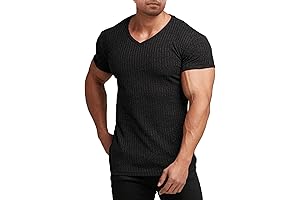 COOFANDY Men's Muscle T Shirts: Enhance Your Physique and Elevate Your Workouts