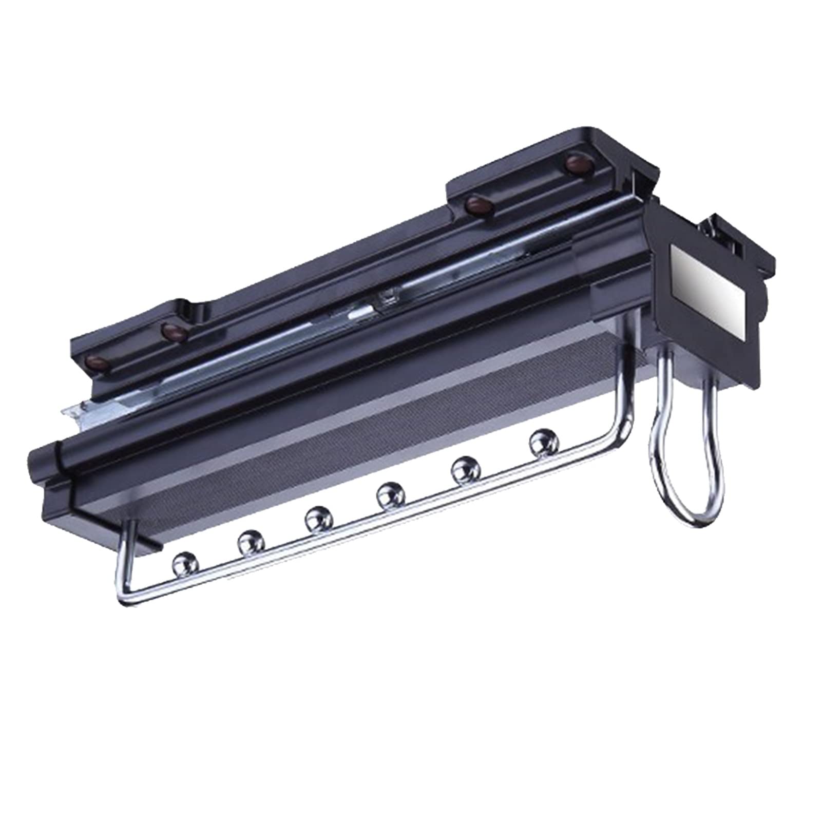 Tringle de valet de placard coulissante porte-vêtements extractible 35kg